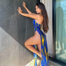 Load image into Gallery viewer, Summer For 2022 Strap Women&#39;s Clothes Black Pink Halter Cutout Elegant Casual Basics Evening Party Sexy Prom Corset Maxi Dress