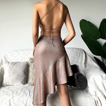 Load image into Gallery viewer, Summer For 2022 Tank Strap Designer Clothes Backless Casual Evening Party Sexy Maxi Women&#39;S Prom One Piece Basic Dresses