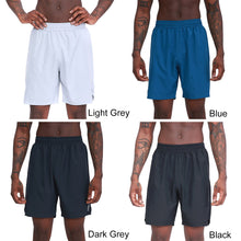 Load image into Gallery viewer, Summer Men Fitness Shorts Elastic Waist Side Pockets Slit Design Breathable Quick-Drying Running Jogging Gym Joggers Shorts