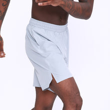 Load image into Gallery viewer, Summer Men Fitness Shorts Elastic Waist Side Pockets Slit Design Breathable Quick-Drying Running Jogging Gym Joggers Shorts