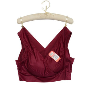 Summer New Plus Size 6XL Ultra Thin Bras For Women Seamless Wireless One Piece Oversized Underwear Push Up Big Chest 4XL 7XL 8XL