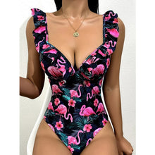 Load image into Gallery viewer, Summer Sexy Print One Piece Swimsuit Closed Female Swimwear Push Up Body Women&#39;s Swim Wear Bathing Suit Beach Pool Bather 2021