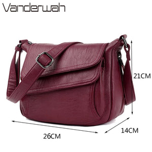 Summer Style Soft Leather Luxury Purses And Handbags Women Bags Designer Women Shoulder Crossbody Bags For Women 2021 Sac A Main