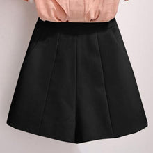 Load image into Gallery viewer, Summer suit shorts female plus size 2021 new Korean version of the ruffled V-neck top high waist casual shorts two-piece suit