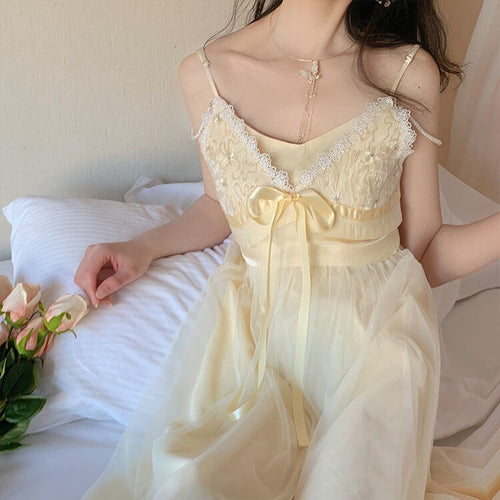 Super Fairy Net Yarn Suspender Skirt 2021 Spring and Summer New French Retro Gentle Wind Inner Dress Female