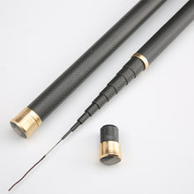 Load image into Gallery viewer, Super Light Hard Carbon Fiber Hand Fishing Pole Telescopic Fishing Rod 2.7M/3.6M/3.9M/4.5M/5.4M/6.3M/7.2M/8M/9M/10M Stream Rod