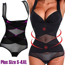 Load image into Gallery viewer, Super Waist shaper slimming underwear waist trainer Body Shaper plus size shapewear women tummy Control underwear slimming pants