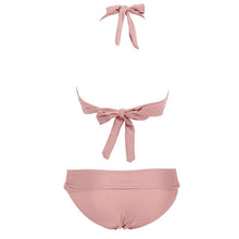 Load image into Gallery viewer, Swimsuit sexy temperament split small breast bikini swimsuit gather women