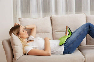 Tablet Stand Pillow Book Reader Holder Reading Rest Lap Cushion For iPad Phone 2020 New Multi-angle soft phone pillow