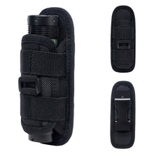 Load image into Gallery viewer, Tactical 360 Degrees Rotatable Flashlight Pouch Holster Torch Case for Belt Torch Cover Hunting Lighting Accessory Survival Kits