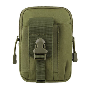 Tactical Molle Pouch Waist Bag Waterproof Nylon Multifunction Casual Men EDC Tool Bag Small Bag Mobile Phone Case Hunting Bag