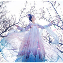 Load image into Gallery viewer, Tang Dynasty Ancient Costume Hanfu Dress Women Folk Dance Clothing Chinese Traditional Fairy Princess Dresses Stage Performance