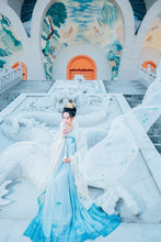 Load image into Gallery viewer, Tang Dynasty Ancient Costume Hanfu Dress Women Folk Dance Clothing Chinese Traditional Fairy Princess Dresses Stage Performance