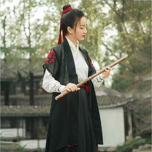 Load image into Gallery viewer, Tang Dynasty Ancient Costumes Hanfu Dress Women Swordsman Cosplay Clothing Lady National Costume Fairy Outfit Ethnic wear 90