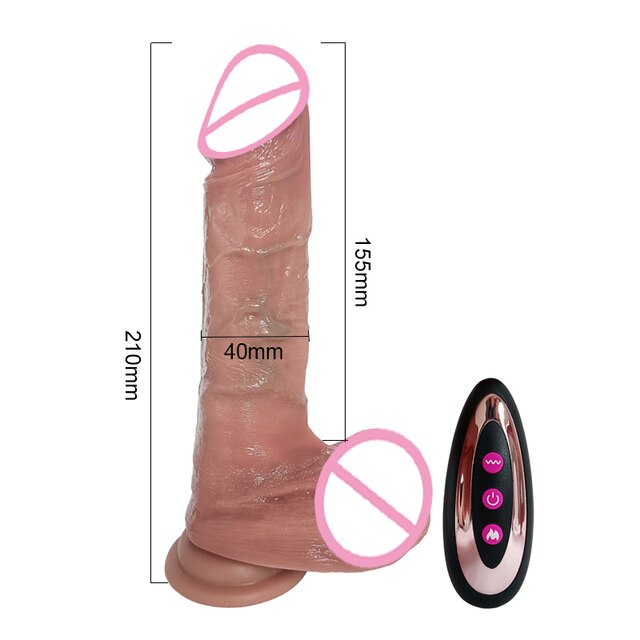 Telescopic Heating Vibrators for Women Clitoris Powerful Tongue Licking Sex Machine Female Dildo Vibrator Sex Toys for Womans