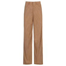 Load image into Gallery viewer, The United States New Retro Super Light Core Velvet Slacks, Brown Wide Leg Pants, Street Style Comfortable Jeans