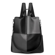 Load image into Gallery viewer, The new backpack trendy fashion simple female bag hit color one-shoulder handbag