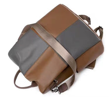 Load image into Gallery viewer, The new backpack trendy fashion simple female bag hit color one-shoulder handbag