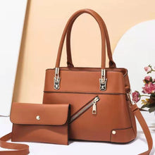 Load image into Gallery viewer, The new handbag fashion trend picture mother large capacity diagonal texture female bag