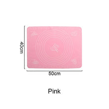 Load image into Gallery viewer, Thicken Silicone Kneading Dough Mat Scale Non-Stick Kitchen Baking Tool Cake Board Large Soft High Temperature Rolling Dough Pad