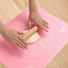 Load image into Gallery viewer, Thicken Silicone Kneading Dough Mat Scale Non-Stick Kitchen Baking Tool Cake Board Large Soft High Temperature Rolling Dough Pad