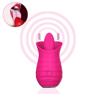 Tongue Licking Vibrator USB Charging Honey Tongue Vibrator Clitoral Stimulation Female Masturbation Sex Toys for Couples Women