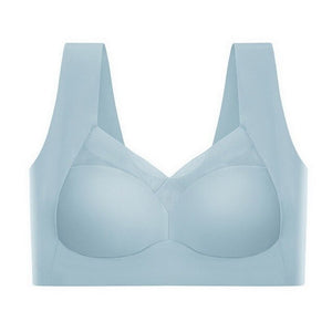 Top Seamless Women Bra Push Up Bra Underwear Female No Steel Ring Lace Shockproof Thin Bra Comfortable Yoga Fitness Sleep Vest