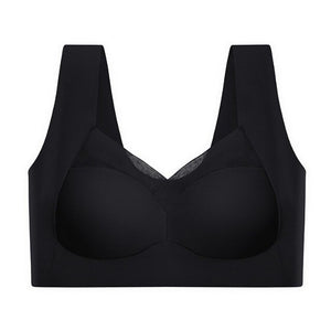 Top Seamless Women Bra Push Up Bra Underwear Female No Steel Ring Lace Shockproof Thin Bra Comfortable Yoga Fitness Sleep Vest