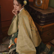 Load image into Gallery viewer, Traditional Chinese Women Horse Skirt Hanfu Suit Spring Autumn New Cosplay Dressing Satin Novelty Stage Performance Clothing