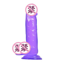 Load image into Gallery viewer, Transparent Crystal Imitation Penis Adult Female Masturbation Products Suction Cup Dildo  Silicone Dildo  Sex Toys for Women