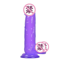 Load image into Gallery viewer, Transparent Crystal Imitation Penis Adult Female Masturbation Products Suction Cup Dildo  Silicone Dildo  Sex Toys for Women