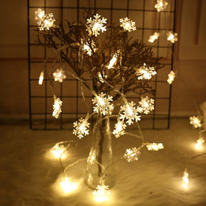 Twinkle Star String Fairy Lights Battery Operated LED Christmas Garland Xmas Decoration for Home New Year Adornos De Navidad
