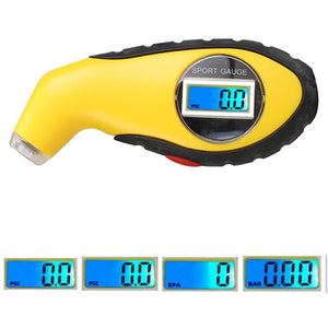 Tyre Air Pressure Gauge Meter Electronic Digital LCD Car Tire Manometer Barometers Tester Tool For Auto Car Motorcycle 13% off