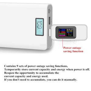U96 13 in 1 USB tester DC Digital voltmeter amperimetro voltage current volt meter ammeter detector power bank charger indicator
