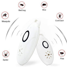 Load image into Gallery viewer, USB Flealess Ultrasonic Flea Tick Repeller Pets Supplies HKS99