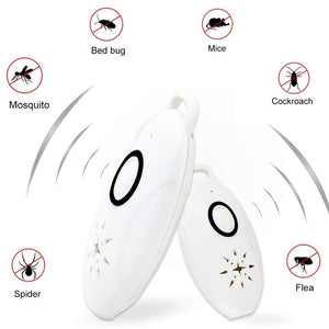 USB Flealess Ultrasonic Flea Tick Repeller Pets Supplies HKS99