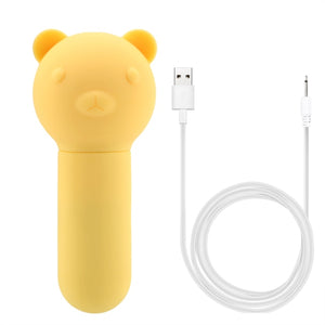 USB charging Bullet Vibrating Egg Little Bear Vibrator Clitoris Stimulator Sex Toys for Women 10 Frequency G-spot Massager