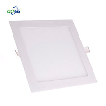 Load image into Gallery viewer, Ultra thin 3W 6W 9W 12W 15W 18W 24W dimmable LED downlight Square LED panel / painel light lamp 4000K for bedroom luminaire