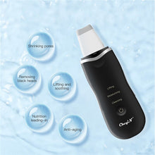 Load image into Gallery viewer, Ultrasonic Blackhead Scrubber High-frequency Vibration Pore Cleaner Facial Sonic Scrubber Massager Dead Skin Peeling Machine