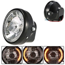 Load image into Gallery viewer, Universal 7Inch Motorcycle Headlight 12V LED Turn Signal Light Yellow light For Motorcycle modification