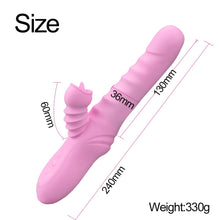 Load image into Gallery viewer, Vibrator Automatic Clitoral Tongue Licking G-spot Dildo Massager With Multiple Vibration Modes Sex Toys For Adult Women Couples