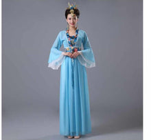 Load image into Gallery viewer, Vintage Chinese Woman Traditional Long Dress Hanfu Style Fairy Costume Festival Clothing Red Hanfu Women Ming Cosplay Outfits