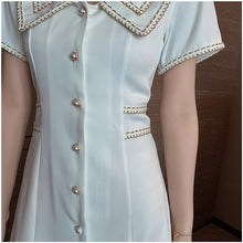 Load image into Gallery viewer, Vintage Elegant summer Dress women Office Lady Fashion Vestidos de verano robe femme jurken zomer 2020 sukienki letnie clothes