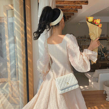 Load image into Gallery viewer, Vintage Fairy Dress Women Elegant Designer Chiffon Dress Long Sleeve French Party Midi Dress Casual Women&#39;s Clothing Autumn 2020