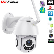 Load image into Gallery viewer, WIFI Camera Outdoor PTZ IP Camera H.265X 1080p Speed Dome CCTV Security Cameras IP Camera WIFI Exterior 2MP IR Home Surveilance
