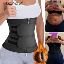 Load image into Gallery viewer, Waist Trainer Sauna Sweat Slimming Belt Modeling Strap for Women Weight Loss Body Shaper Workout Fitness Trimmer Cincher Corset