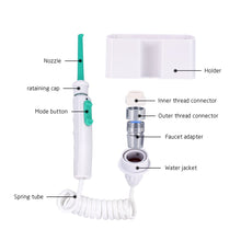 Load image into Gallery viewer, Water Dental Flosser Faucet Oral Irrigator Water Jet Floss Dental Irrigator Dental Pick Oral Irrigation Teeth Cleaning Machine