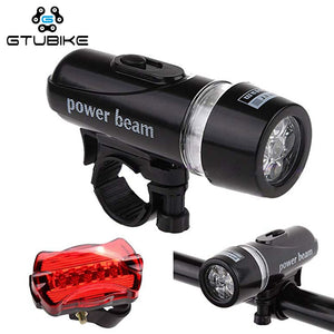 Waterproof Bicycle Front Back Light Set Tail light Road MTB Mountain Bike Rear Light Lamp Cycling Lantern Flashlight