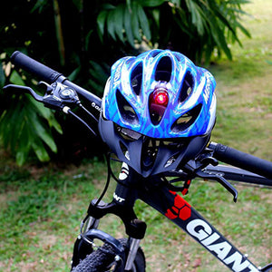 Waterproof Bike Bicycle Rear Tail LED Helmet Cycling  FlashLight Safety Warning Lamp Cycling Safety Warning Light