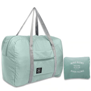Waterproof Folding Travel Bag Nylon Large Capacity Travel Hand Bags For Men And Women New Fashion Duffle Bag Luggage Storage Bag